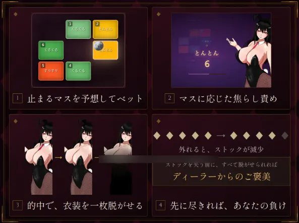 【SLG/生肉/PC】受虐自慰辅导赌场 / マゾオナサポカジ v1.0.0 【1.22G】