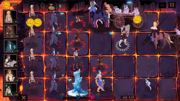 【PC+安卓/SLG/生肉/动态】[H版植物大战僵尸] 魔女突袭:镇守 Monster girl assault v0.39【1.6G】